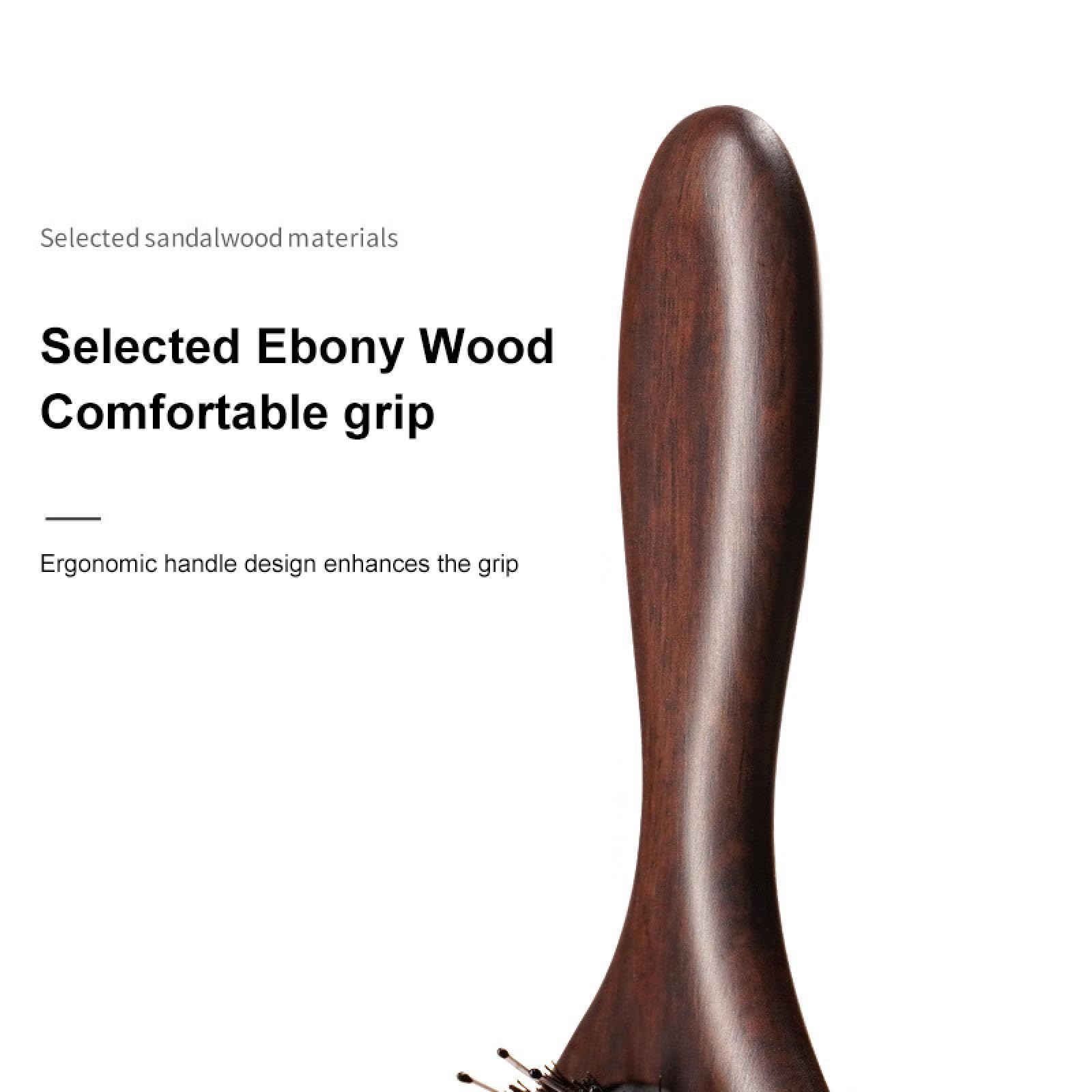 Haarbürste Wildschweinborsten Bürste Holz Haar Pinsel Trocken Nass Entwirren Holz Kämme Für Frauen Barber Paddel Kopfhaut Massage Pinsel model250X85MM