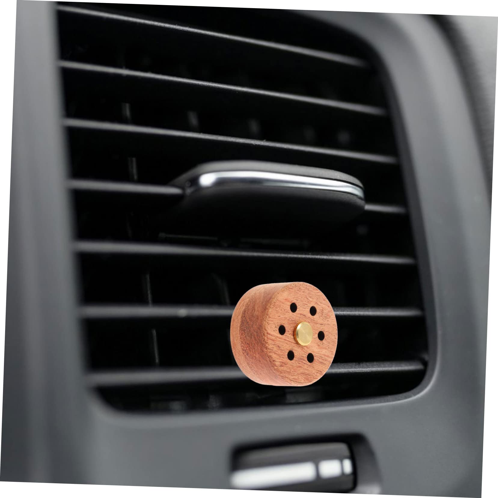 GLEAVI 4 Stück Auto Diffusor Öldiffusor-Entlüftungsclip Duftdiffusor fürs Auto Autoclip ätherische öle Duft Diffusor Diffusor Holz tragen Aromatherapie-Maschine Parfüm hölzern