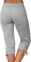 Vista 187 de Pantalones capri para mujer, estilo casual, de verano, elásticos, de cintura alta, pantalones de yoga, ajuste atlético, pantalones deportivos