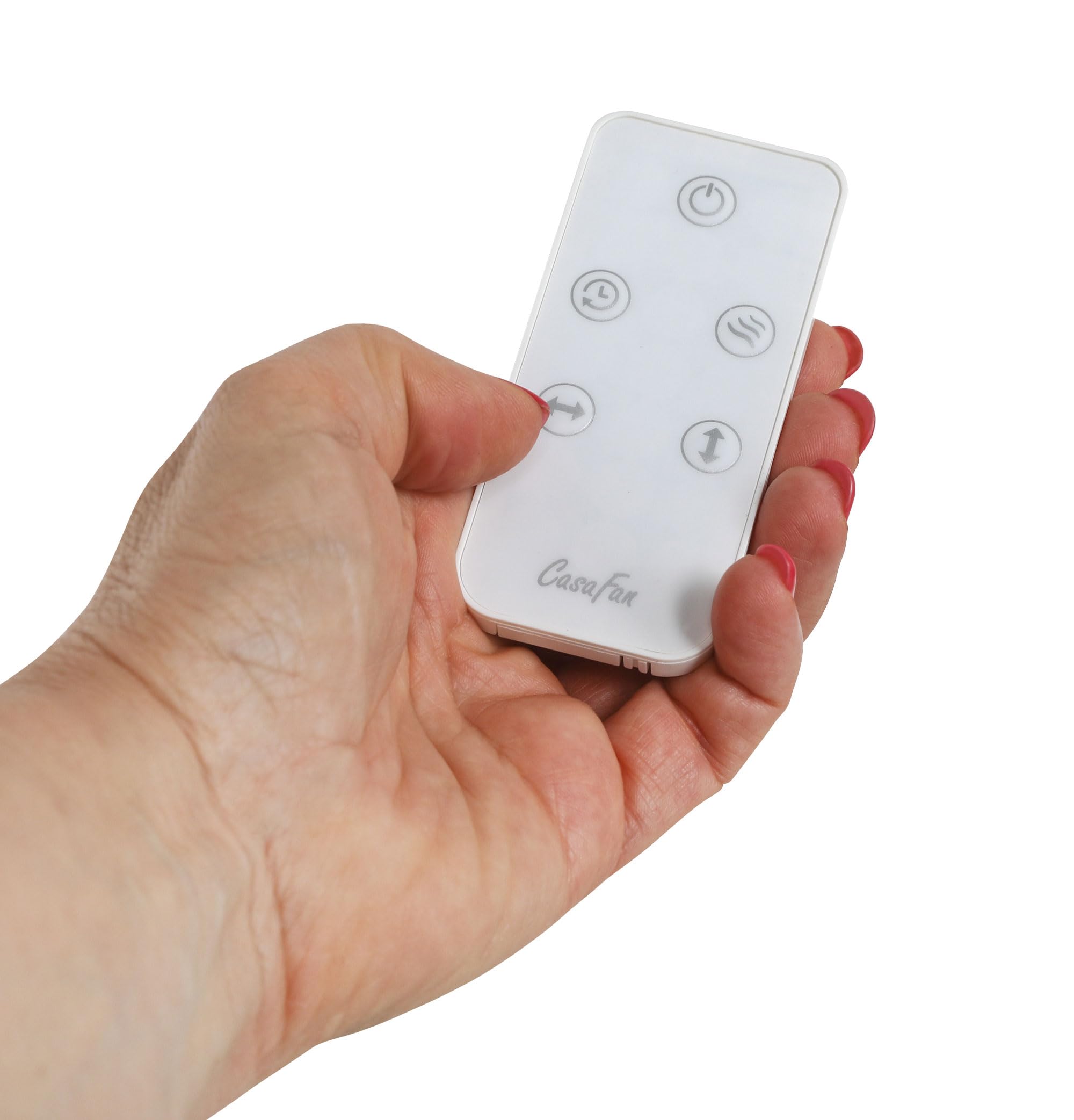 Airos Eco Design Wall - Ventilatore da parete con telecomando, colore: Bianco