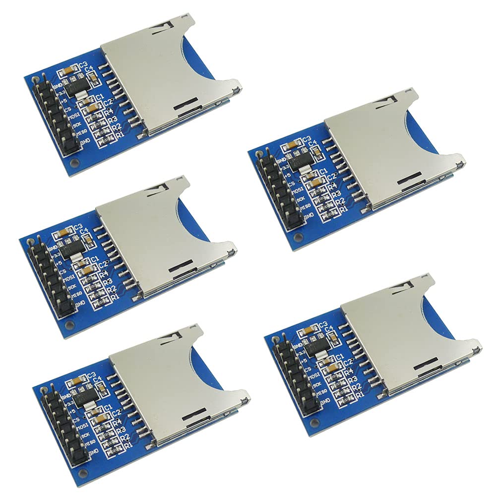 Amazon | KKHMF SDカードスロットソケットリーダーモジュールArduino用