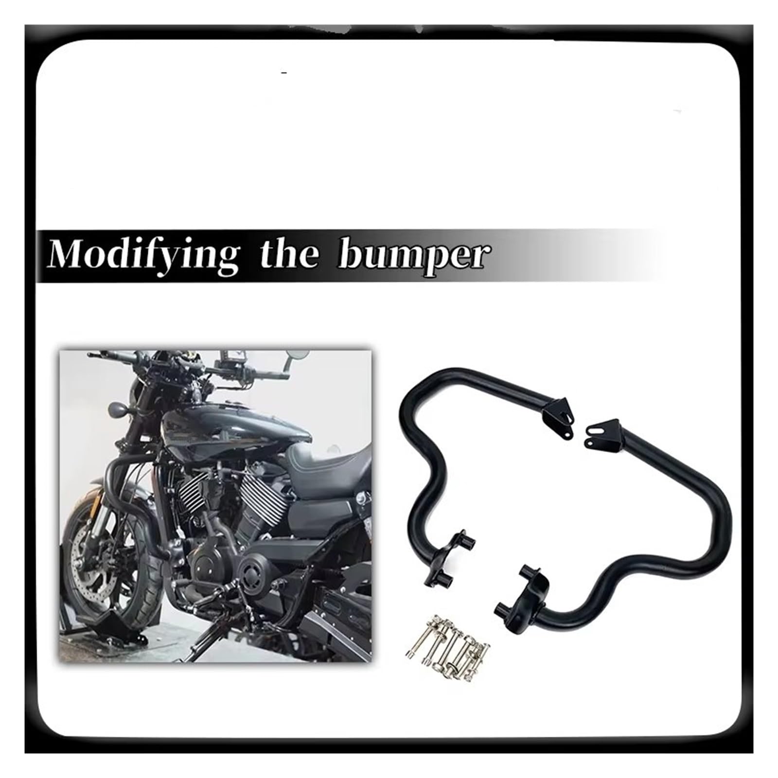 Paramotore Tubolare Per Street Per XG500 Per XG750 2015 2016 2017 2018 2019 2020 2021 Paraurti Anteriore Protezione Motore Barra Protezione Motorcycle motore Paraurti