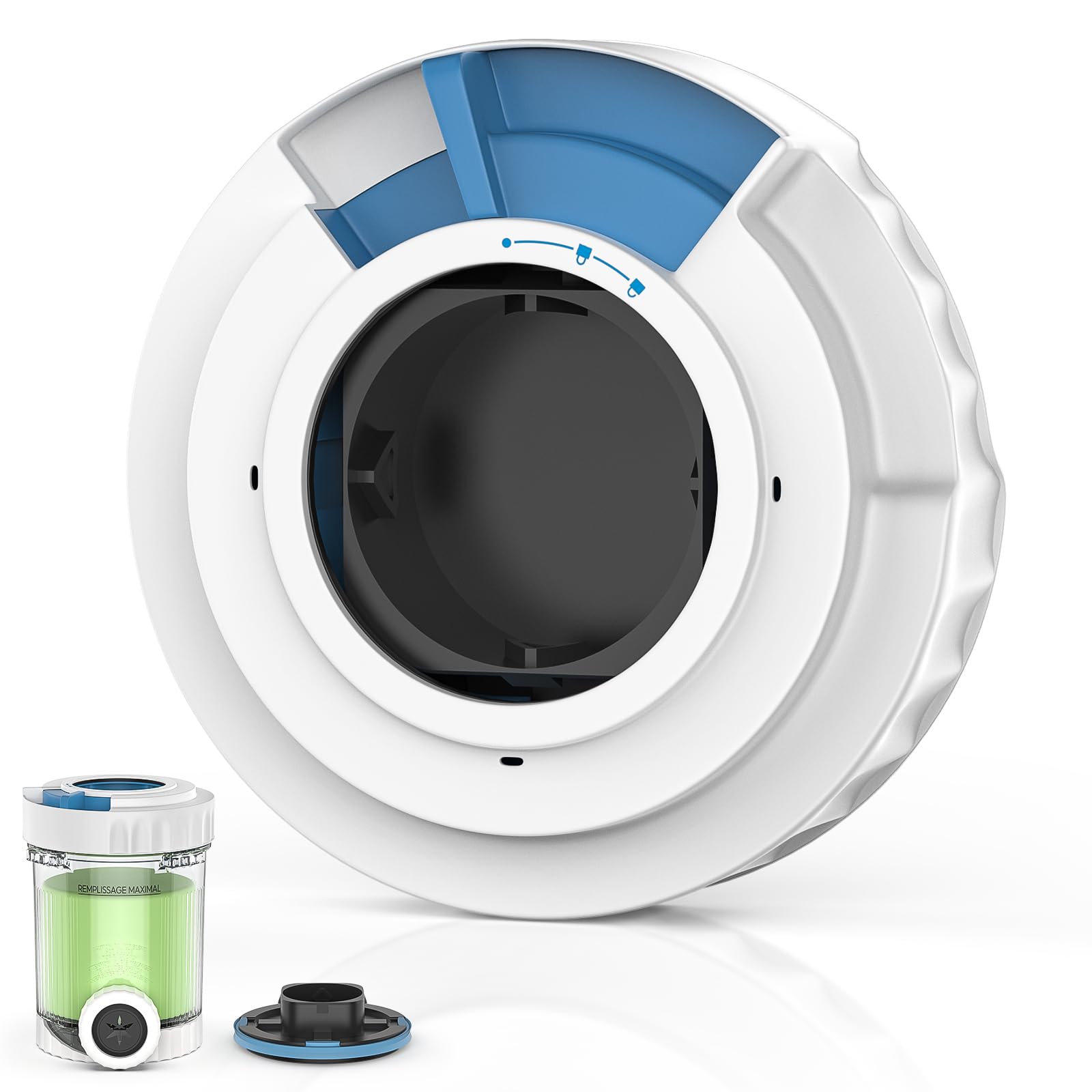 NC701 Replacement Cover Lid, Compatible with NC700 Series Ninja Swirl Ice Cream &amp; Soft Serve Makers-White