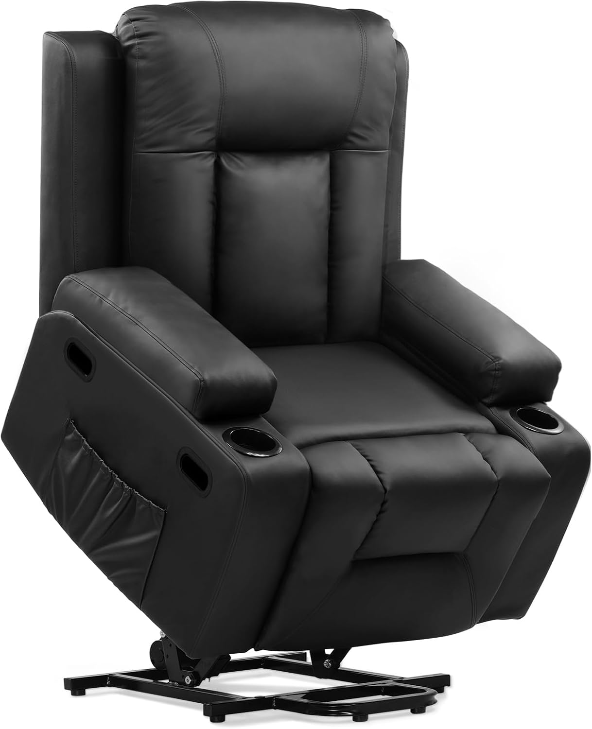 COMHOMA Power Lift Recliner Chair for Elderly and Adults Electric PU Leather