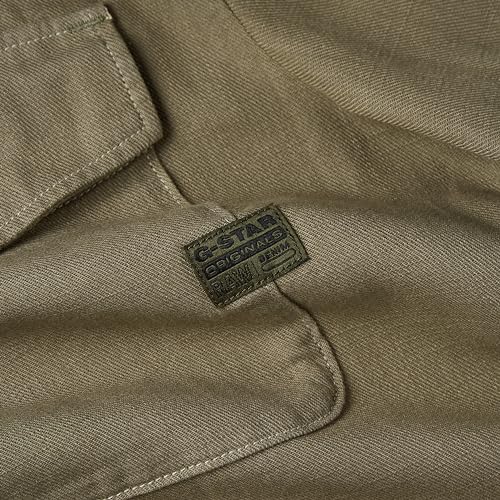 G-STAR Marine Slim Shirt, Maglietta Uomo, Verde Scuro (Shamrock Gd D19751-D454-B681), M - 7