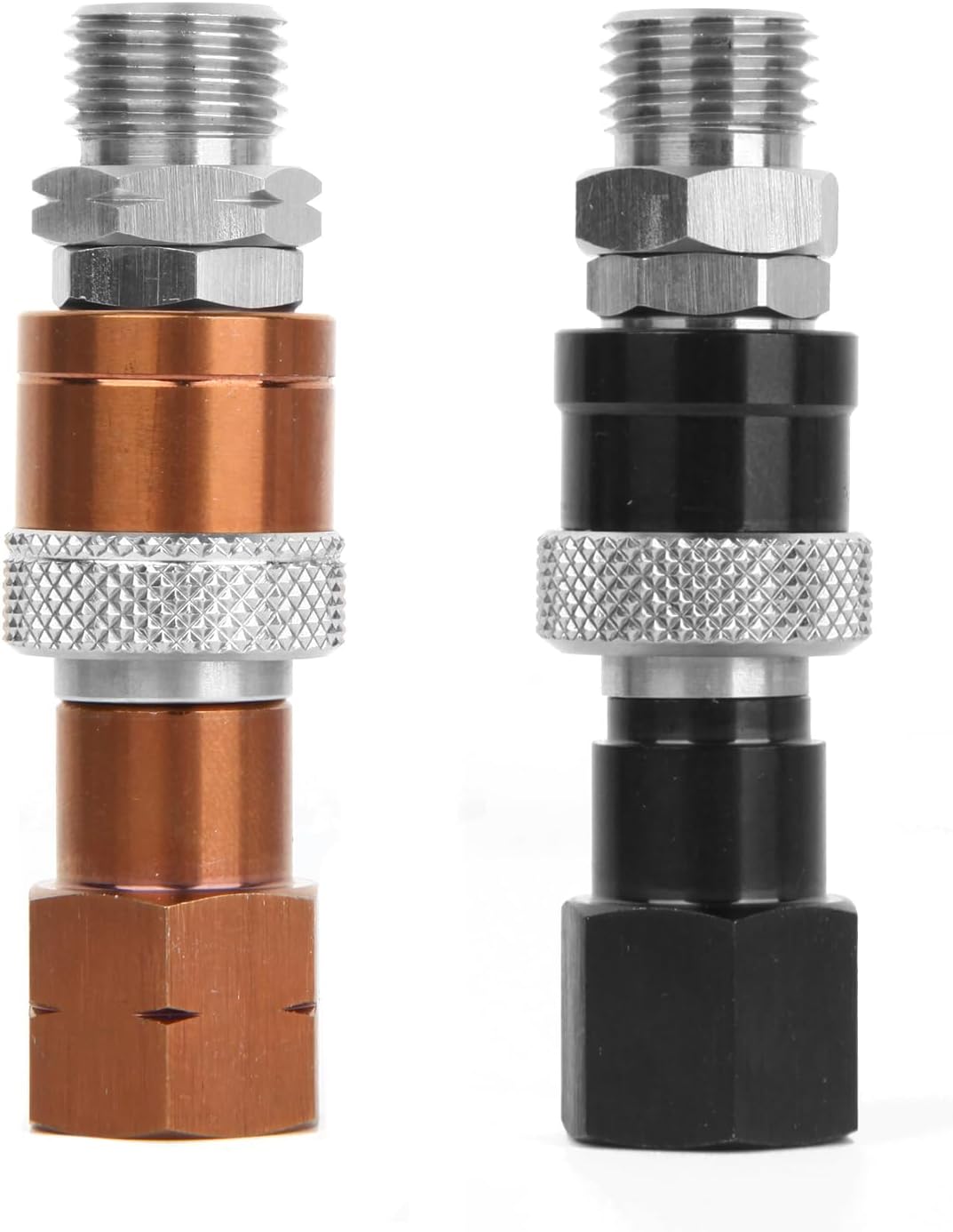 Owfeel Oxy Acetylene Quick Connects,Oxy Acetylene Hose Quick Connect Fittings Set,Oxy-Fuel Quick Connect To Hose Coupler Set with Safe Fuel/Oxygen Disconnect