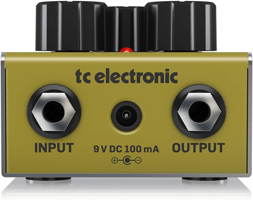 TC Electronic CINDERS OVERDRIVE Tube-Like Overdrive with Extremely Responsive and Expressive Feel