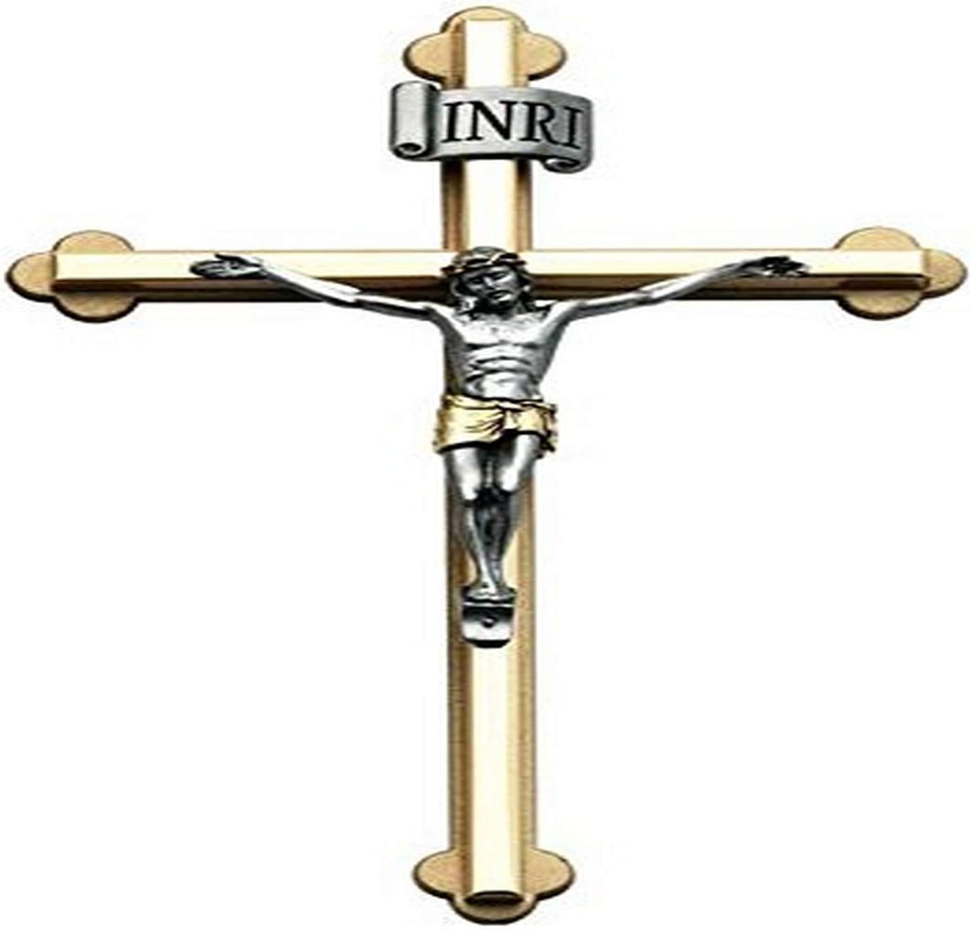 Cathedral Art (Abbey & CA Gift 2 Inch, 8" Metal Cross with