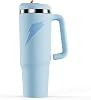 Gatorade Crossover Stainless Steel Drinking Bottle, Light Blue, Double Wall Insulation, 30 fl oz