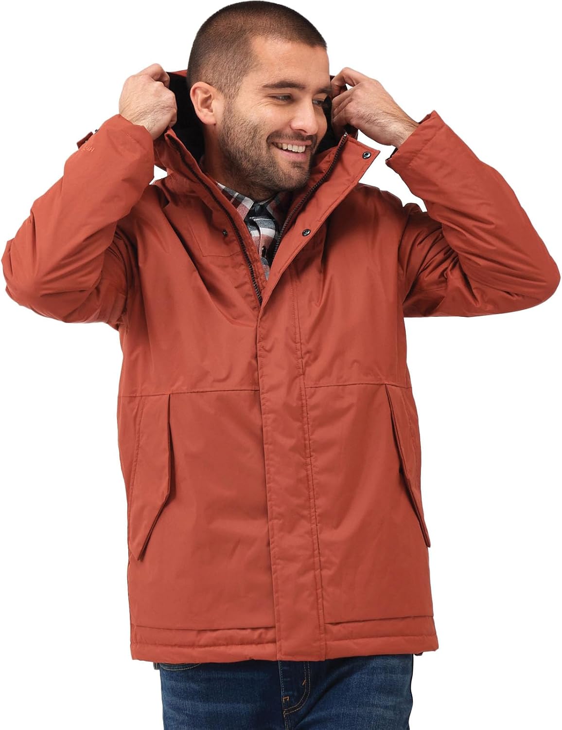 Regatta Mens Sterlings IV Waterproof Fleece Lined Jacket Coat - S