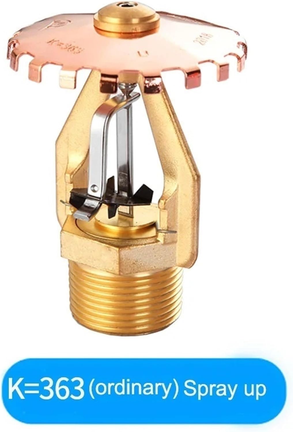 1pcs DN25 72°C Fast Response Fire Sprinkler Head - Early Suppression for Fire Protection Systems(UP)