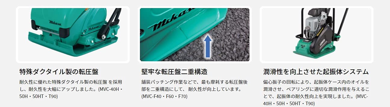 Amazon.co.jp: 三笠産業 プレートコンパクター MVC-F30H 【法人向け