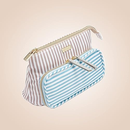 Miniatura 4 de Conair Bolsa de maquillaje, bolsa de cosméticos, ideal para brochas de maquillaje o cosméticos, tamaño perfecto para bolsa de mano o de mano, forma