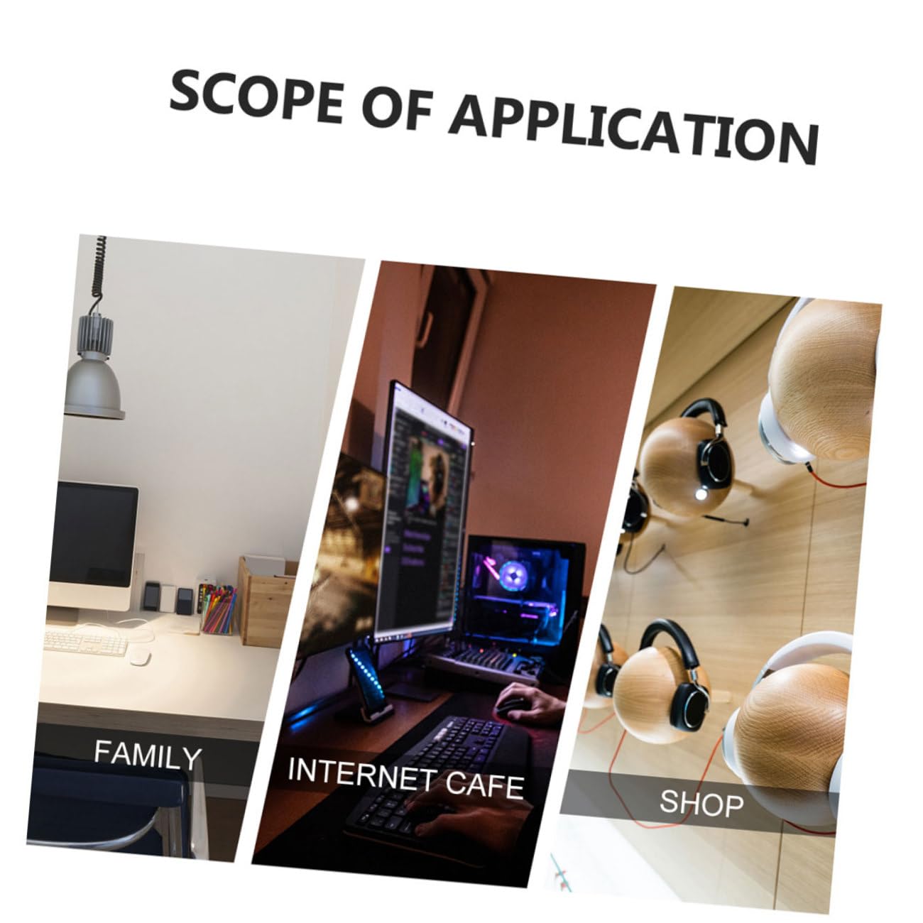 NUOBESTY Kopfhörer Halterung Aus Stabiler Headset Display Stand Für Over Ear Kopfhörer Eleganter Organizer Für Gaming Headsets Metalldesign