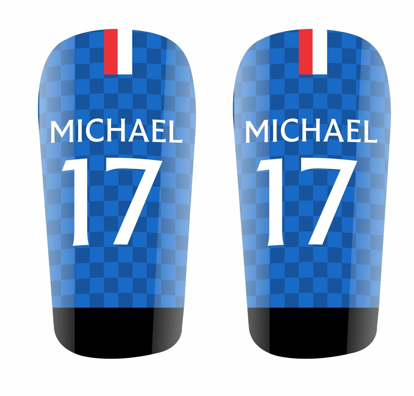 Shin Guards (RANGERS BLUE, Kids (14.5cm))