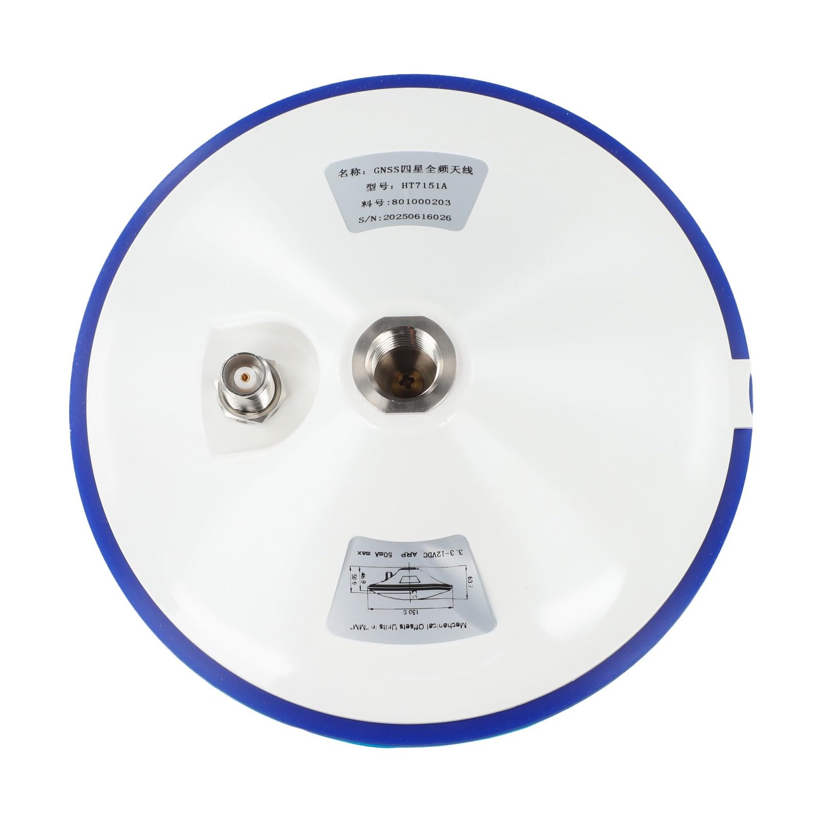 Antena GPS GNSS multibanda GLONASS BDS Galileo para mapeo de alta topografía AG35