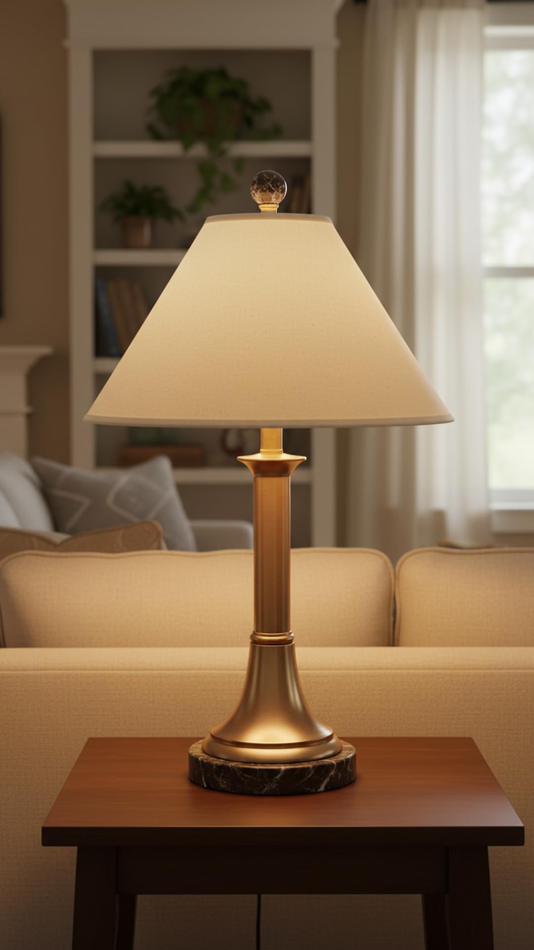Aspen Creative 32204A przejściowy klosz lampy w kształcie imperium w kształcie pająka w kolorze złamanej bieli, 48 cm szerokości (15 x 48 x 30 cm)
