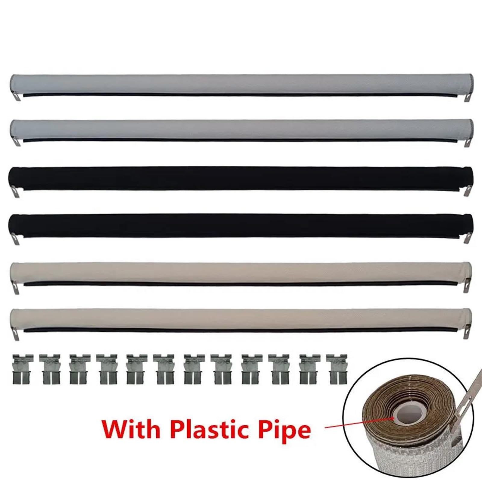 Parasole Isolamento Termico Per VW Per Jetta Per Golf Per Tiguan | Set Di 6 Tendine Parasole Panoramiche Per Tettuccio Apribile Auto codice Articolo: 1K9877307.(Tipo 3)