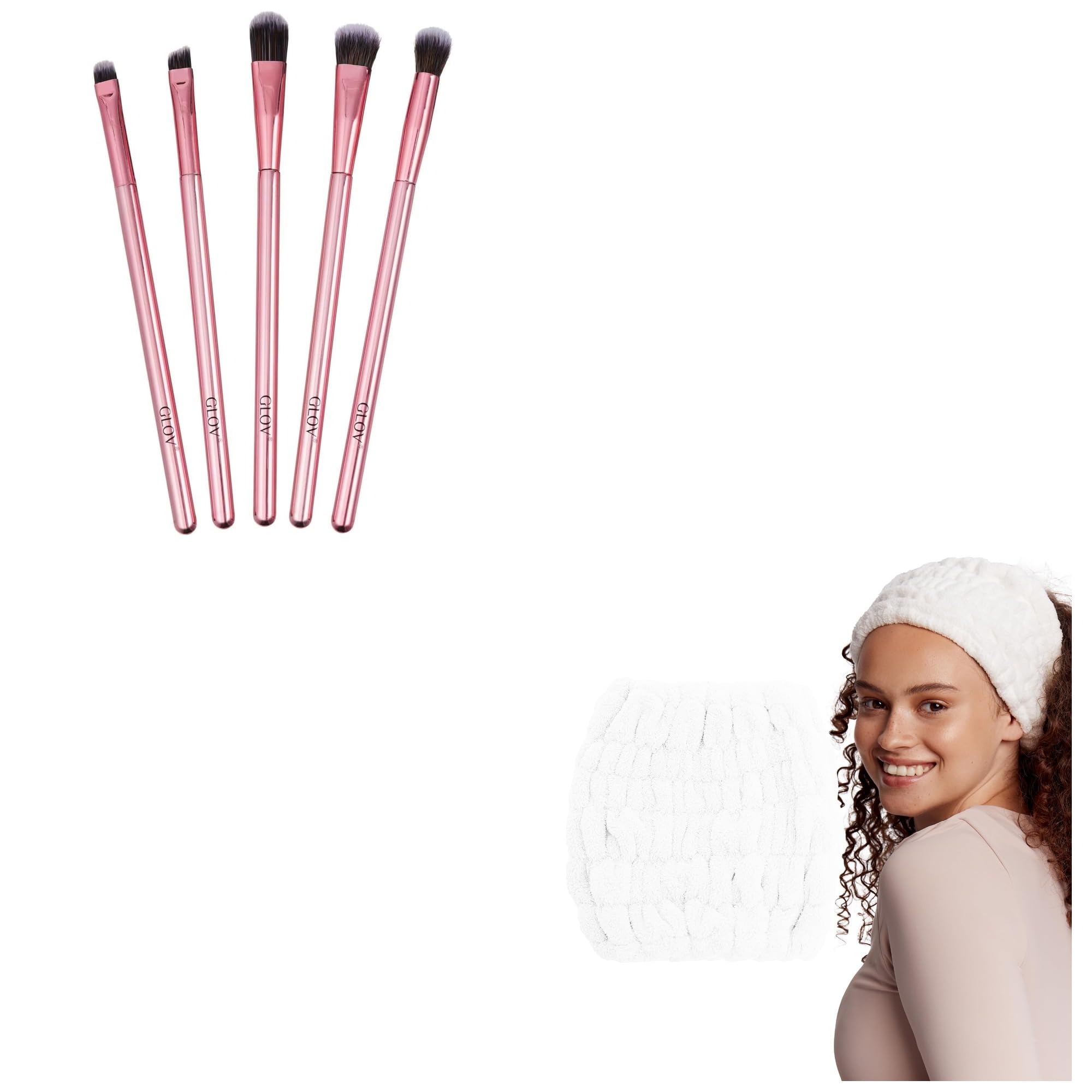 Ensemble maquillage avec pinceaux et bandeau confort pour application précise - 8