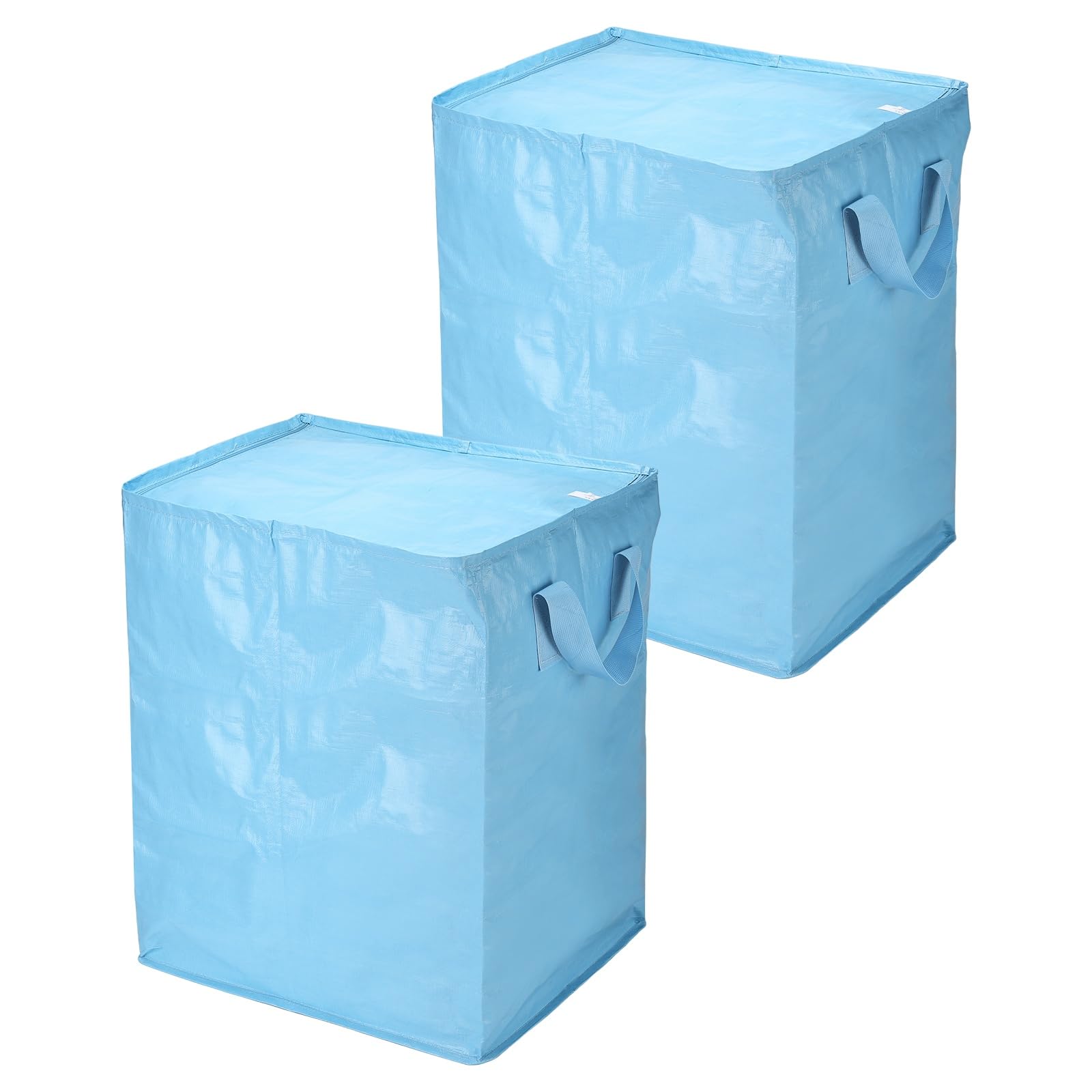 QUARKZMAN Bolsas de Mudanza 240L 20x24x28 Pulgadas Azul Claro 2Piezas