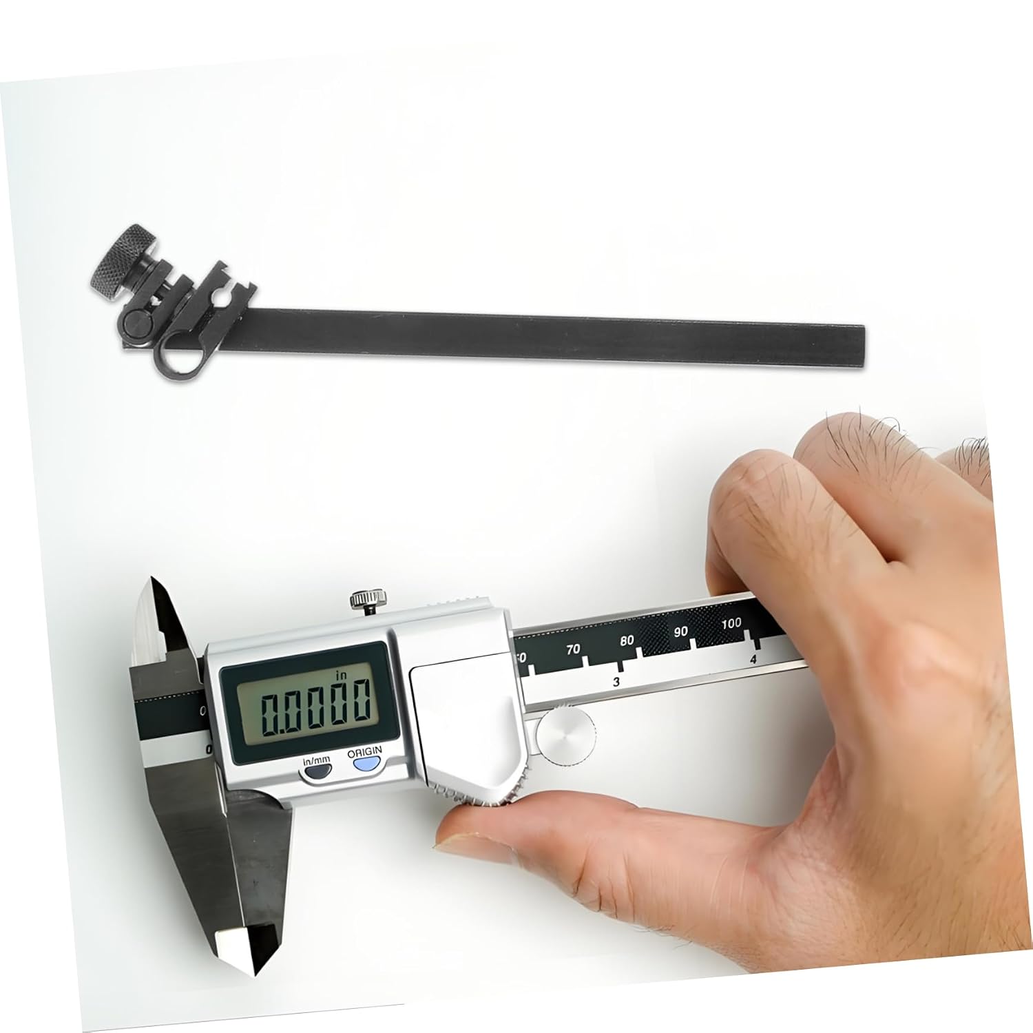 Enhanced Stability Multi-Functional Dial Test Indicator Bar Carbon Steel Rod for Height Gauge