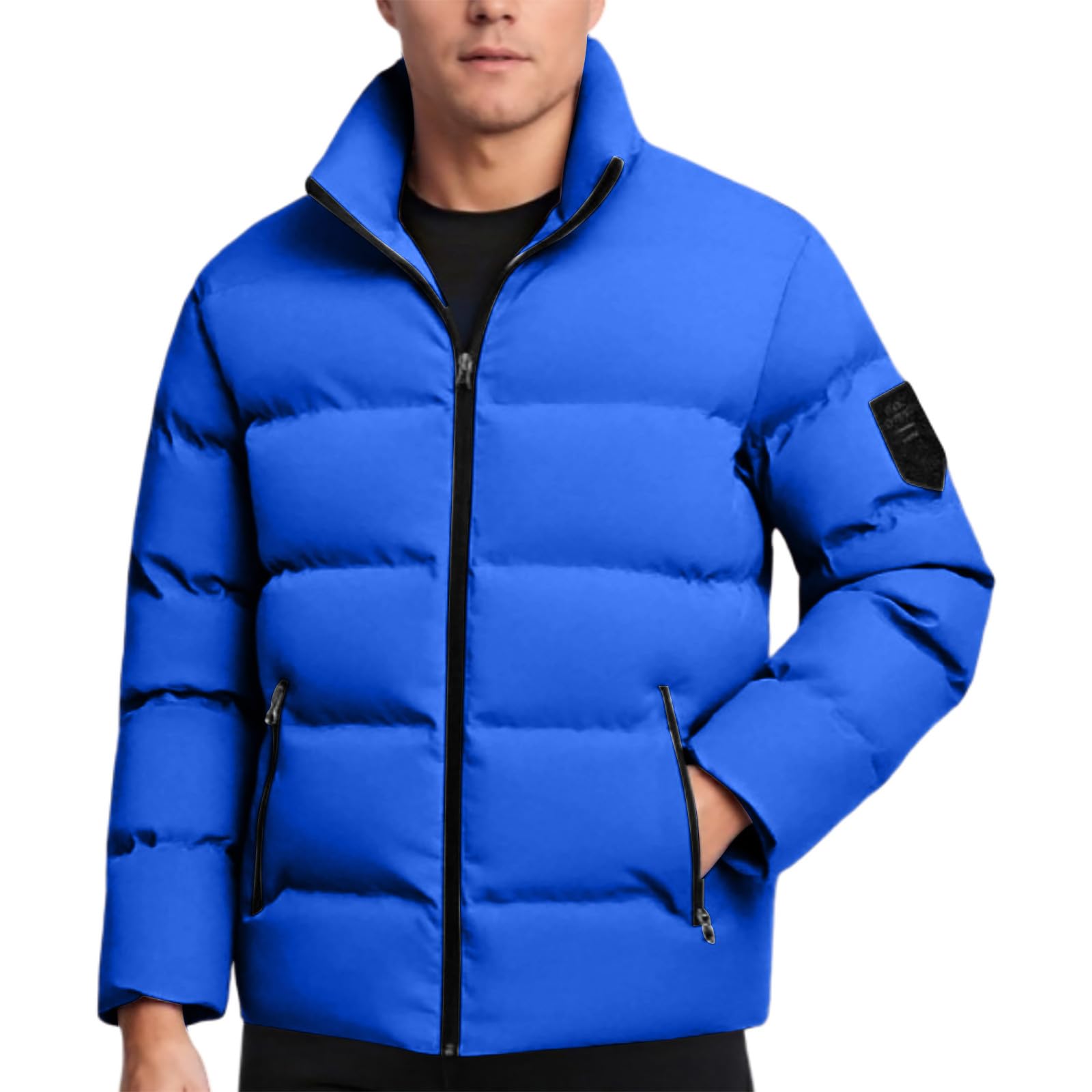 Genérico Sobretudo Homem Abrigo Hombre Parka Militar Hombre Abrigos De Paño Parka Verde Chaqueta Militar Parkas Militares Chaquetas De Plumas Casual Chaqueta Plumas Negra Abrigos Invierno para Abrigo