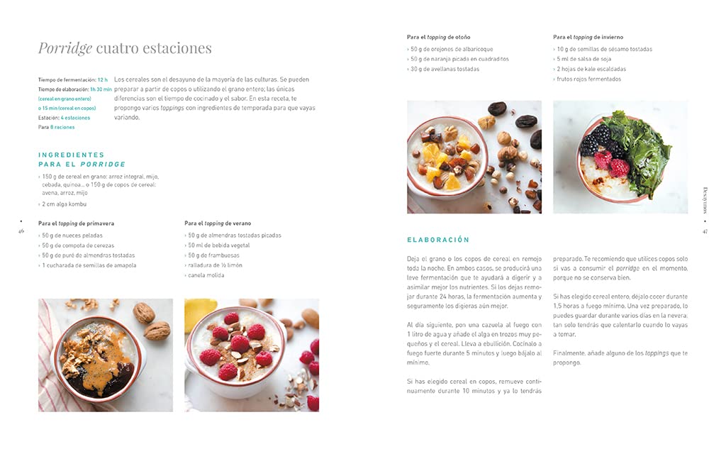 La cocina probiótica: Recetas fáciles, sanas y deliciosas para cuidar tu microbiota (Cocina saludable)
