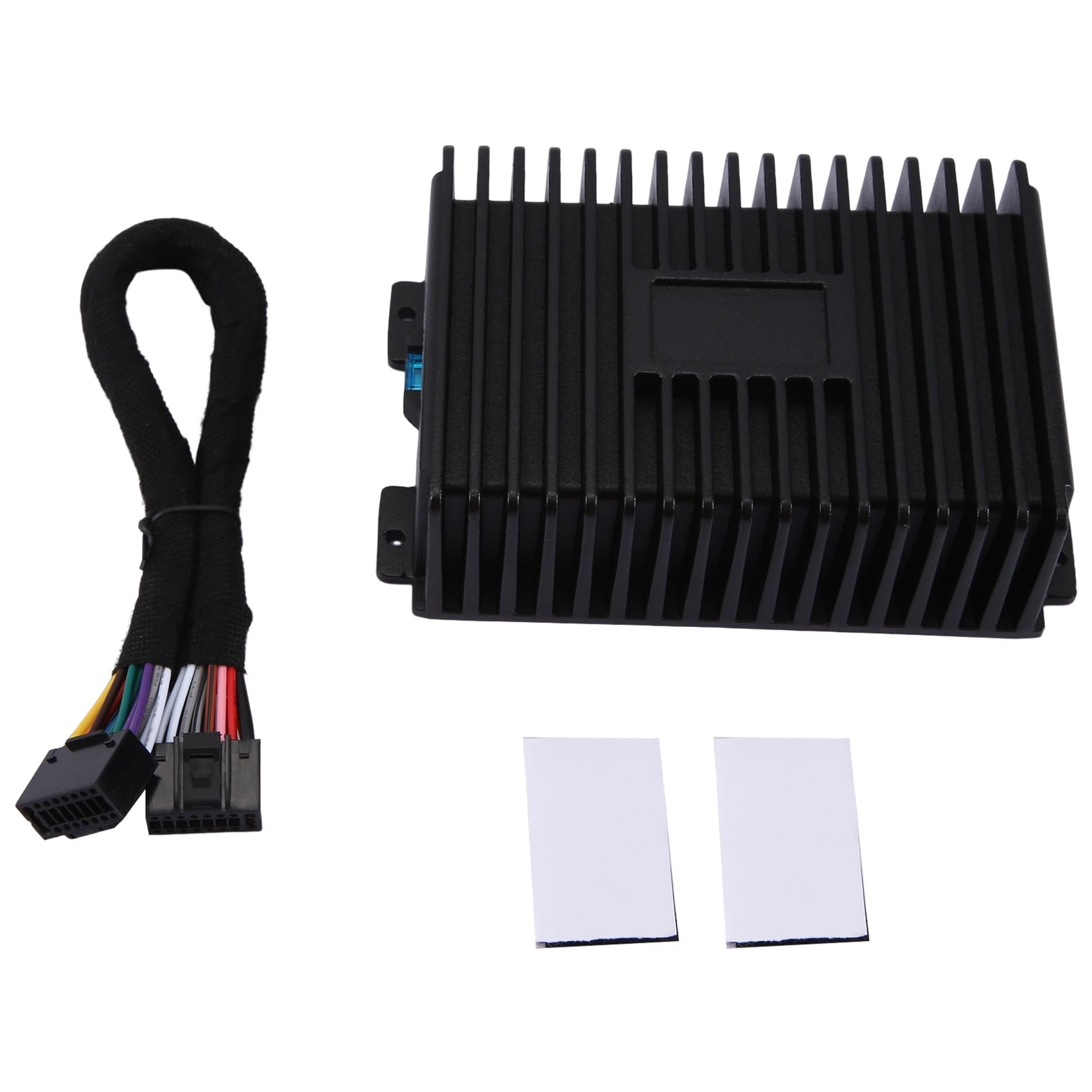 Amplificador de Radio para Coche, Altavoces Modificados de 4 VíAs Sin PéRdidas, Android, Sonido Universal con Cable para Coche, Mejora de Audio