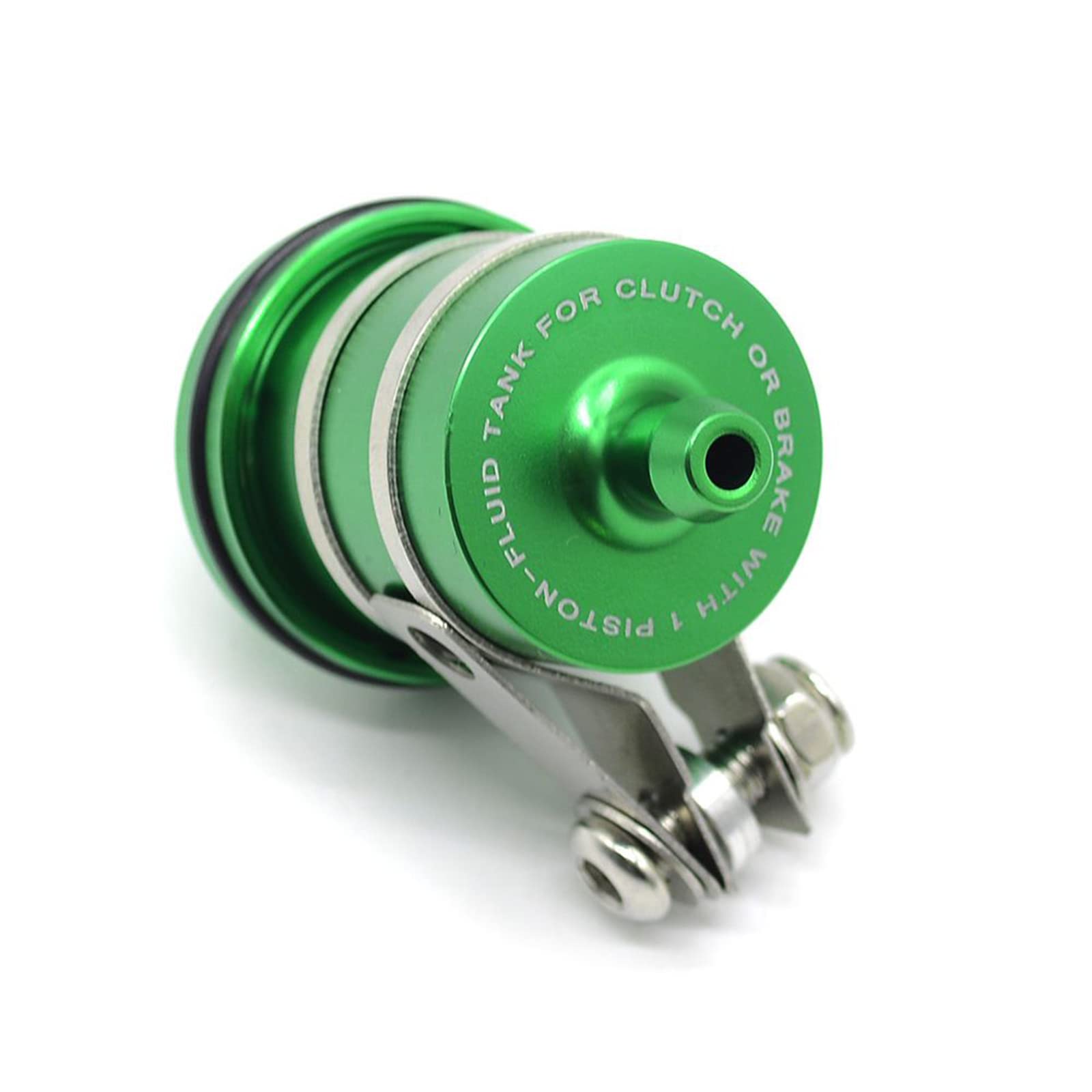Moto Universel Réservoir de Liquide de Frein Bouchon D'huile pour Z1000SX Z1000 Z900 Z800 Z750 Z750R Z650 Z300 Z200 Ninja ZX6 ZX6R ZX7R ZX9R ZX12R ZX14R ZX500R (Vert)