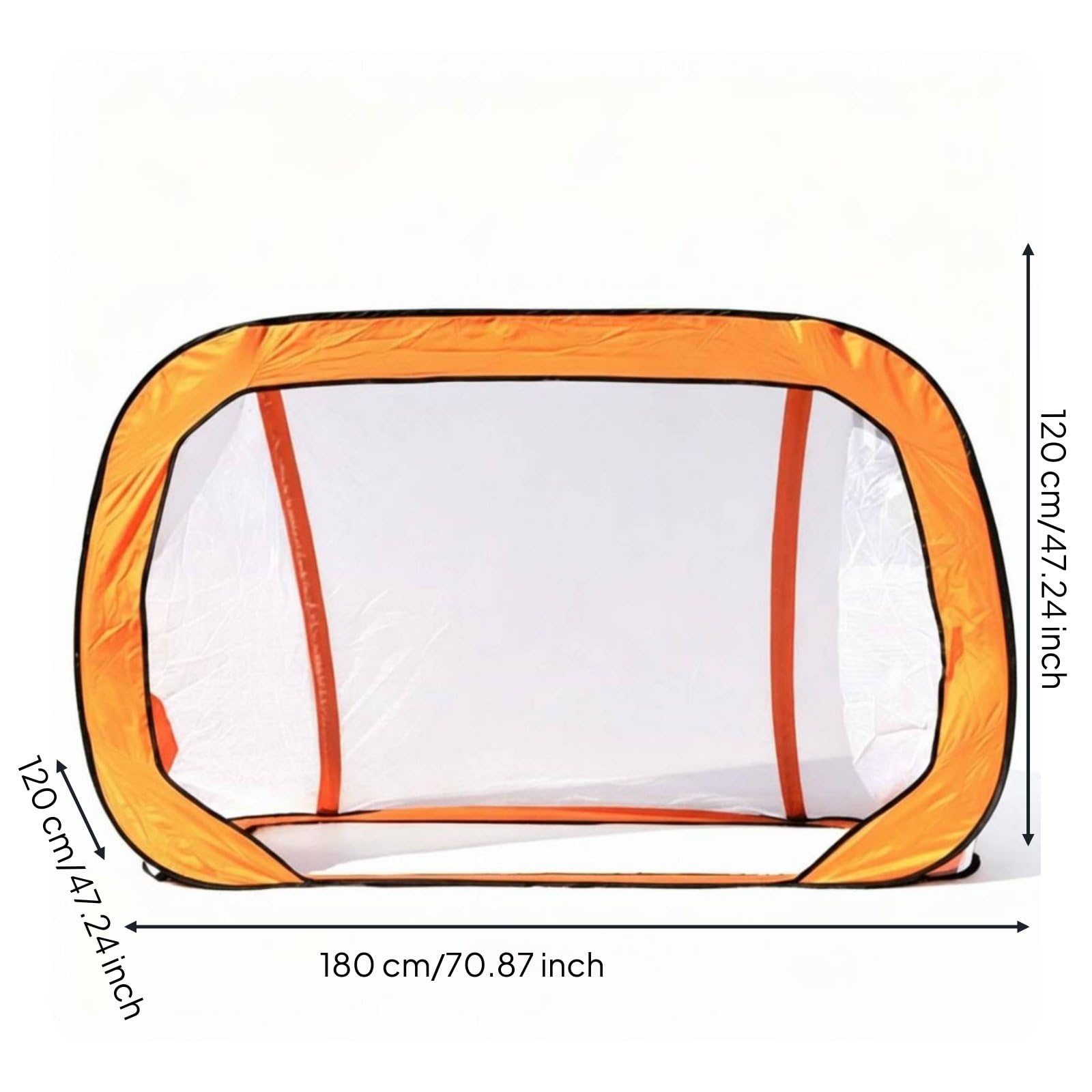 Porta da Calcio Pieghevole Rete Calcio Porta Allenamento Portatile Rete Pieghevole Piegatura Istantanea Trasporto in Spalla Conservazione in Auto
