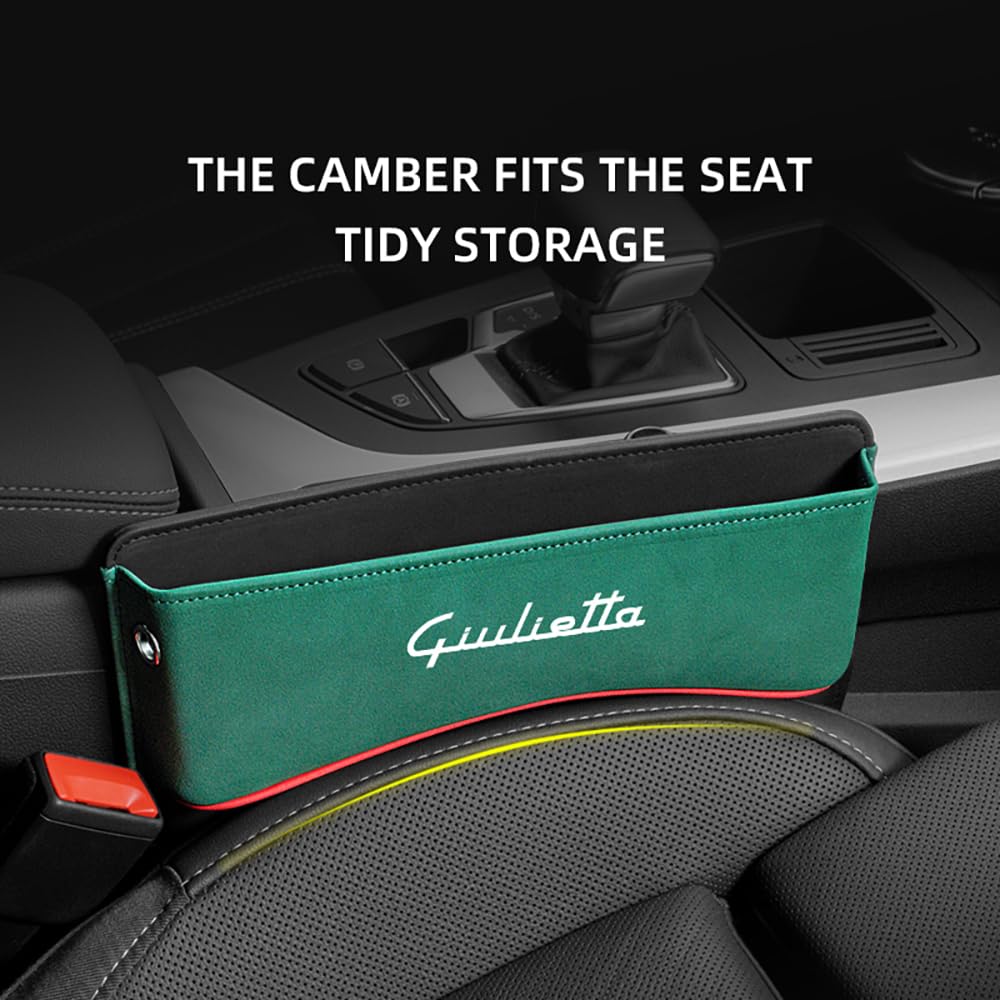 2 Stück Aufbewahrungsbox für Alfa Romeo New Giulia GTA m, Leder