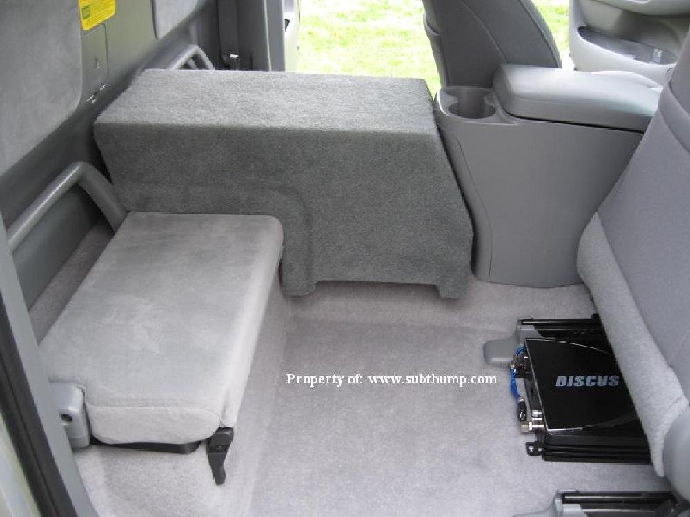 2005-2009 Tacoma Access Cab Single 10 Downfire Subwoofer Box