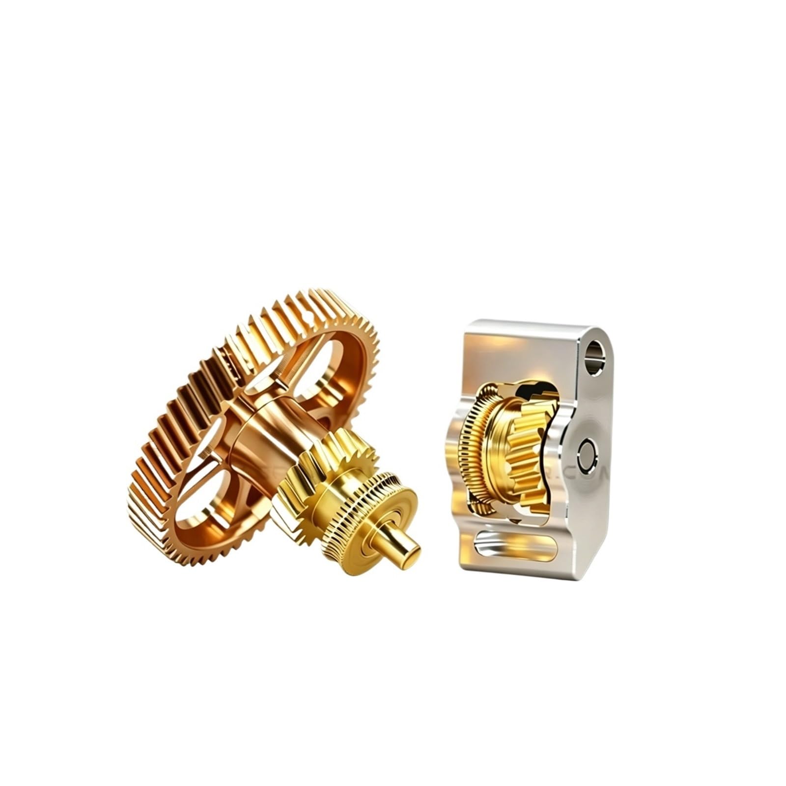 Kit ingranaggio estrusore, compatibile con Bambu Lab, P2S | Acciaio temprato, tutto metallo, alta temperatura, sostituzione ingranaggio per stampante 3D P2S