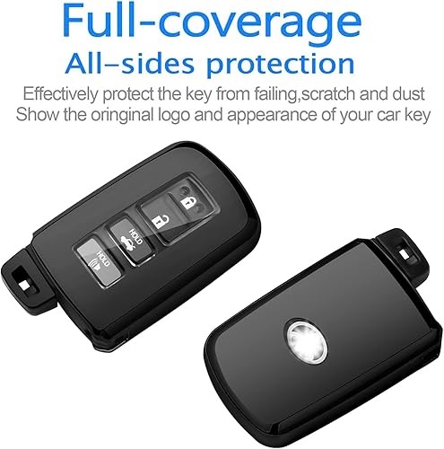 Miniatura 3 de Autophone Funda compatible con llavero Toyota con llavero, TPU suave de alta calidad con protección de 360 grados para llave inteligente Tacoma