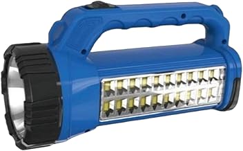 WRENS RL-1502WS 30w Rechargeable Led Torch Light Long Range with Emergency 20SMD Emergency Light Rechargeable Torch with Lithium Battery (Multicolor)