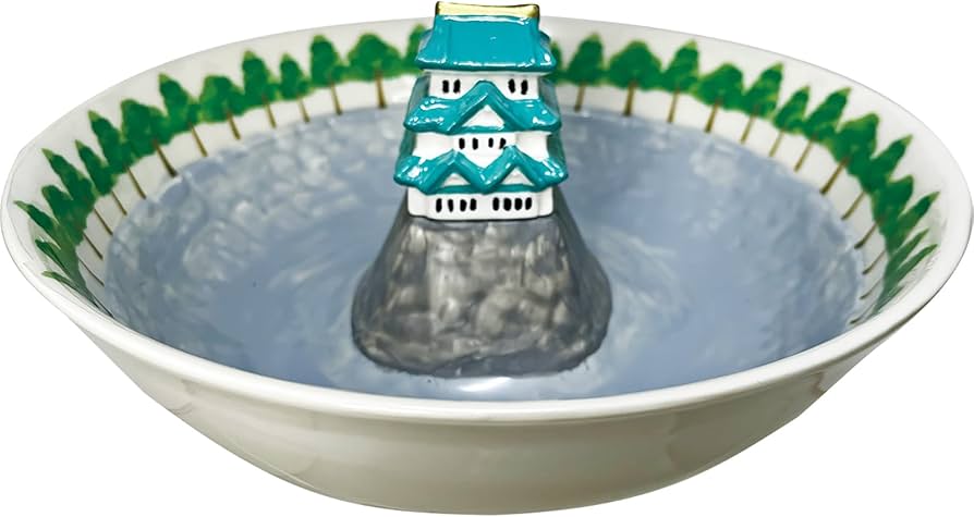 Amazon｜サンアート おもしろ食器 「 日本の お城 」 プレート 皿