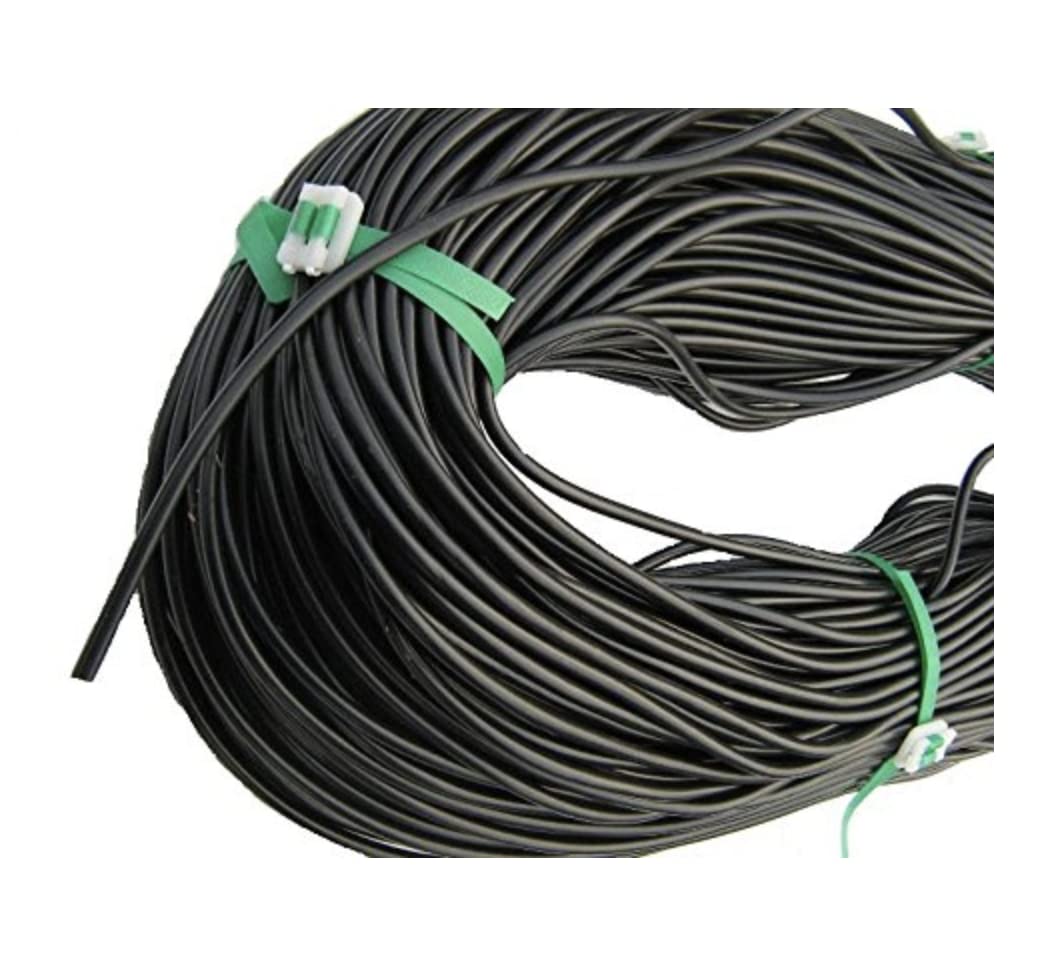 Gardiflex Black Micro Irrigation Watering Tubing Hose/Pipe (Tube) 4mm/6mm for Micro Drip Garden Irrigation System (10 METRES)