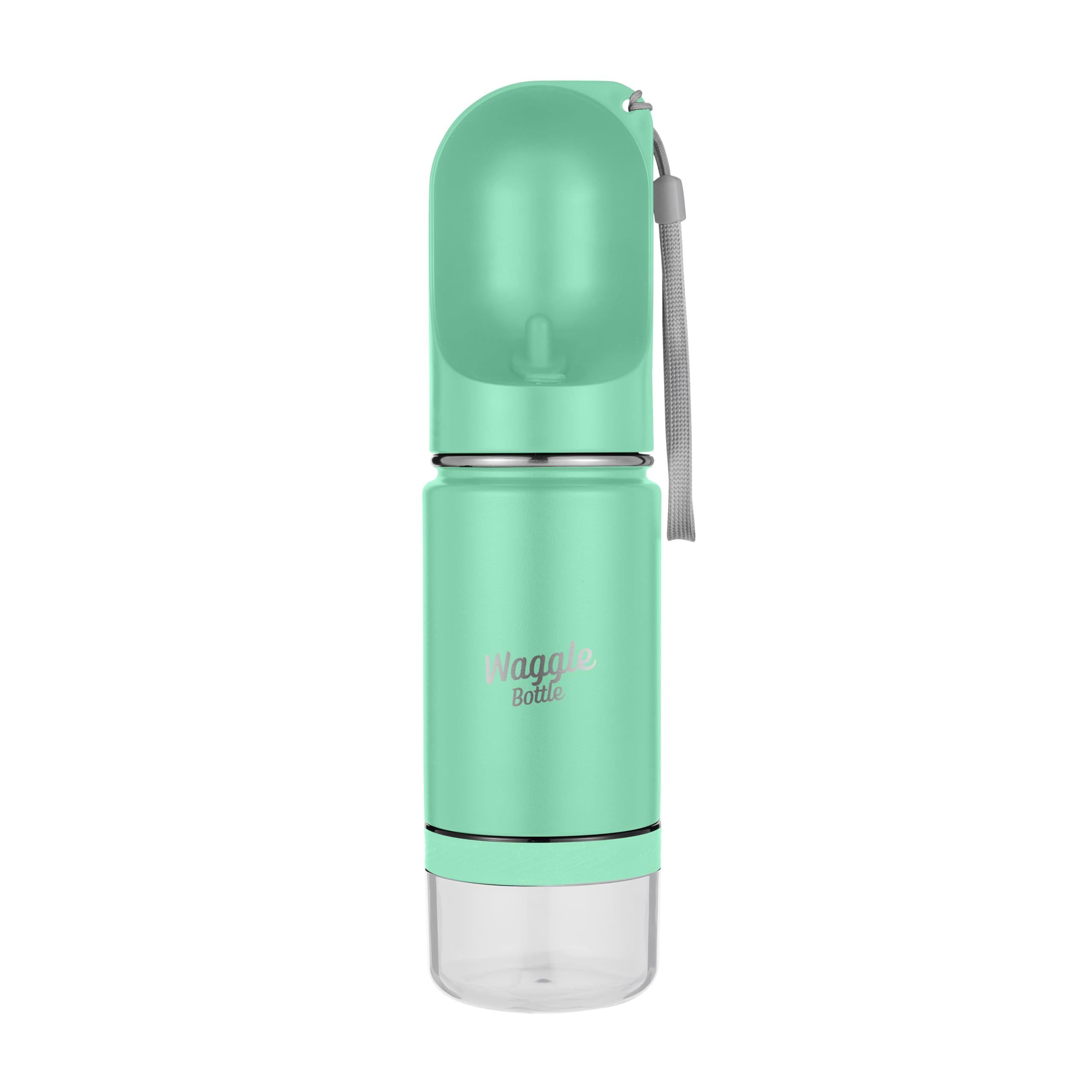 Waggle Bottle Eco Friendly Stainless Steel Dog Drink Bottle (Mint)
