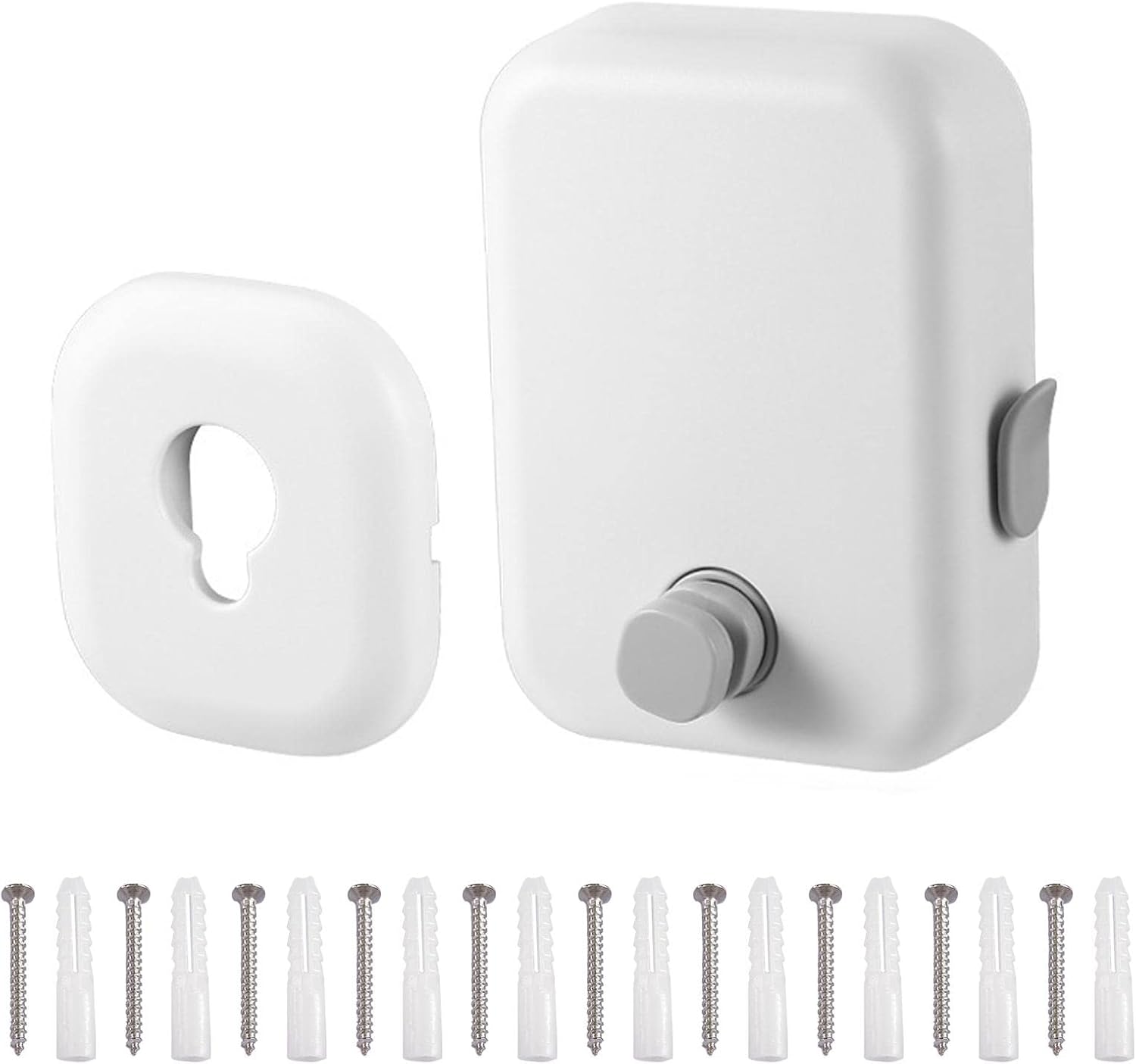 Retractable Clothesline Indoor Outdoor,14ft eavy Duty Clothes Drying Laundry Line,Wall Mounted Drying Rack Clothing Line,Indoor Washing Line,Lock to Prevent Sagging(White)