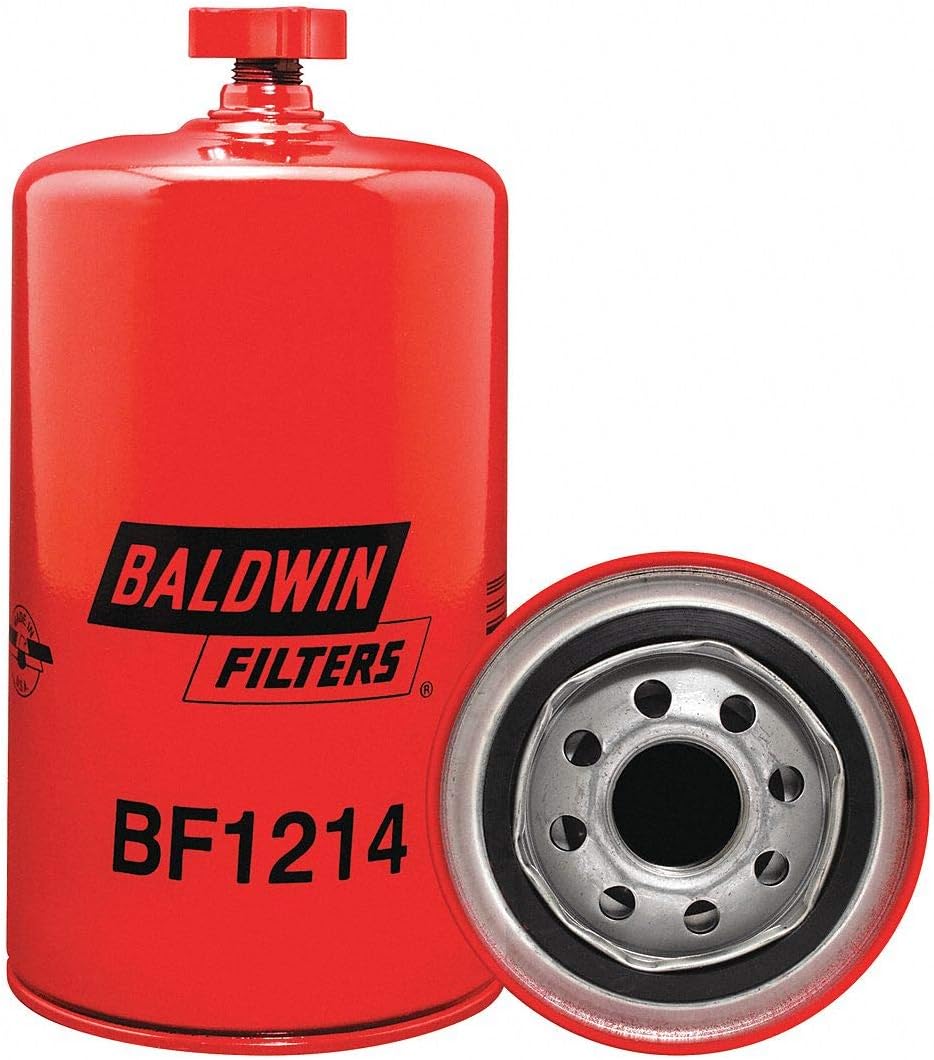 Baldwin Filters Fuel Filter, 7-13/32x3-11/16x7-13/32 in