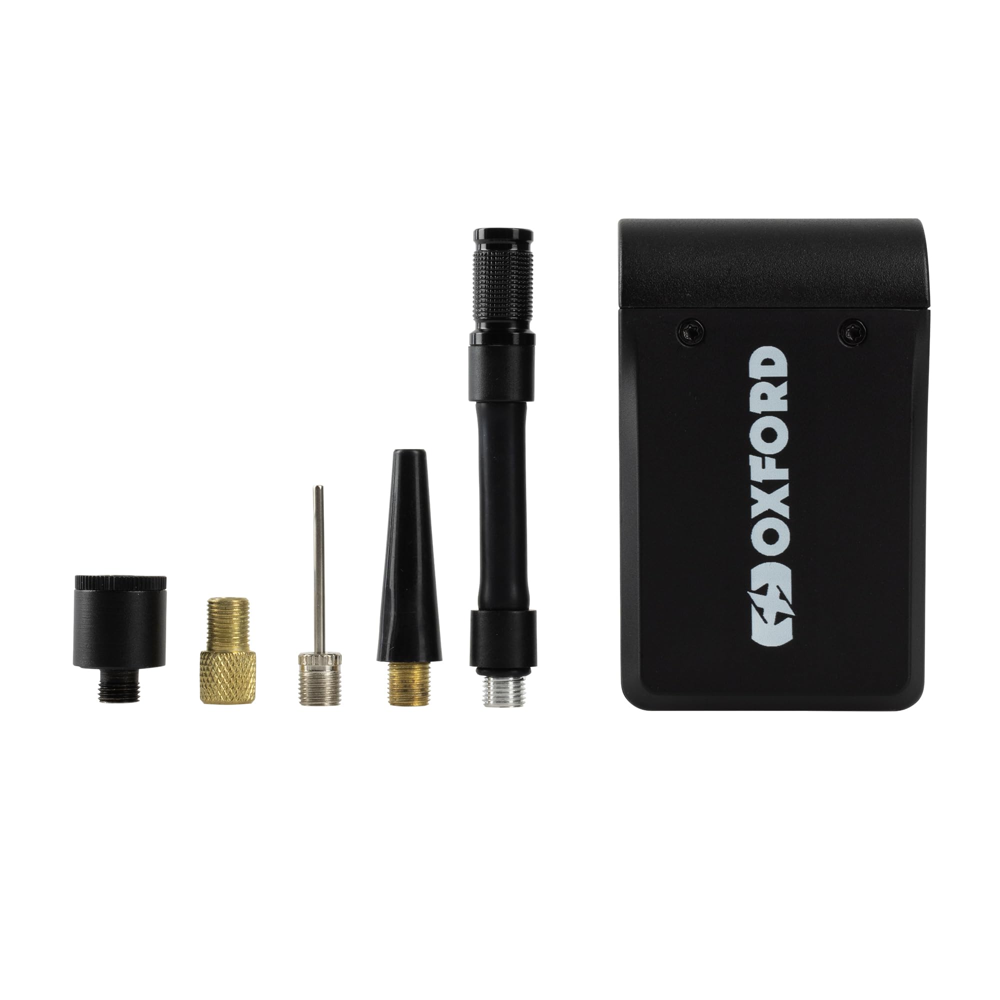 Oxford NanoJet EL143 Gonfleur de Pneu sans Fil Ultra Compact | Gonflage de pneus de Moto, vélo, Ballon de Football et gonflables