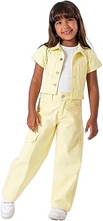 طقم بنطلون طويل للبنات الصغيرات من نينوس