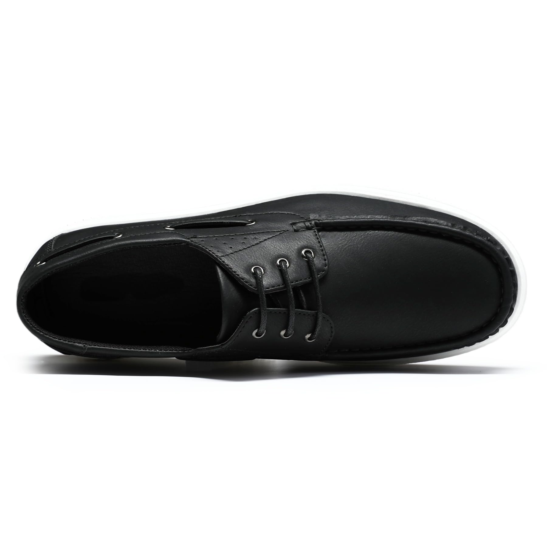 Allthemen Hombre Zapatillas Oxford De Piel Auténtica Para De Estilo Casual Formal Con Cordones Caña Baja