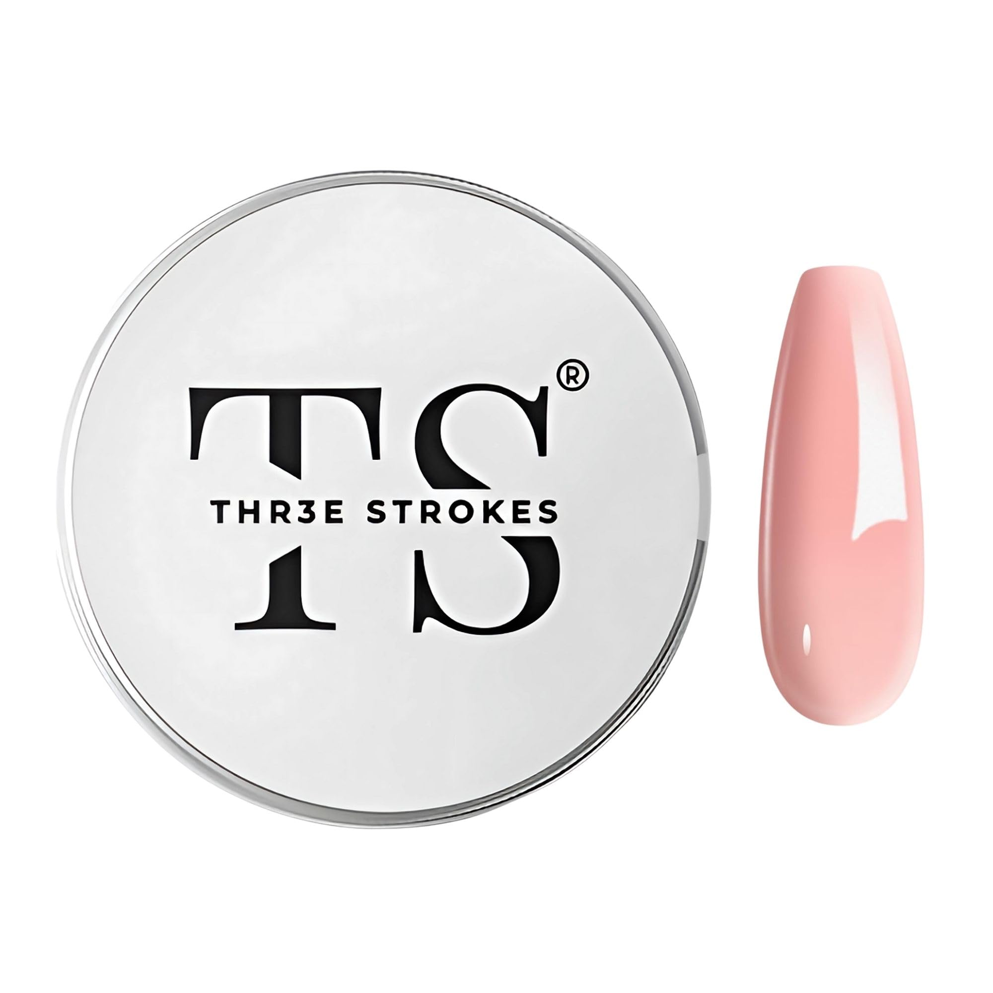 THR3E STROKES Builder Gel for Nails – 15ml | Clear, White, Pink, Nude | Professional Hard Gel for Nail Extensions, Overlays & Sculpting | Salon-Quality UV/LED GelNail Builder (Pink)-image-21