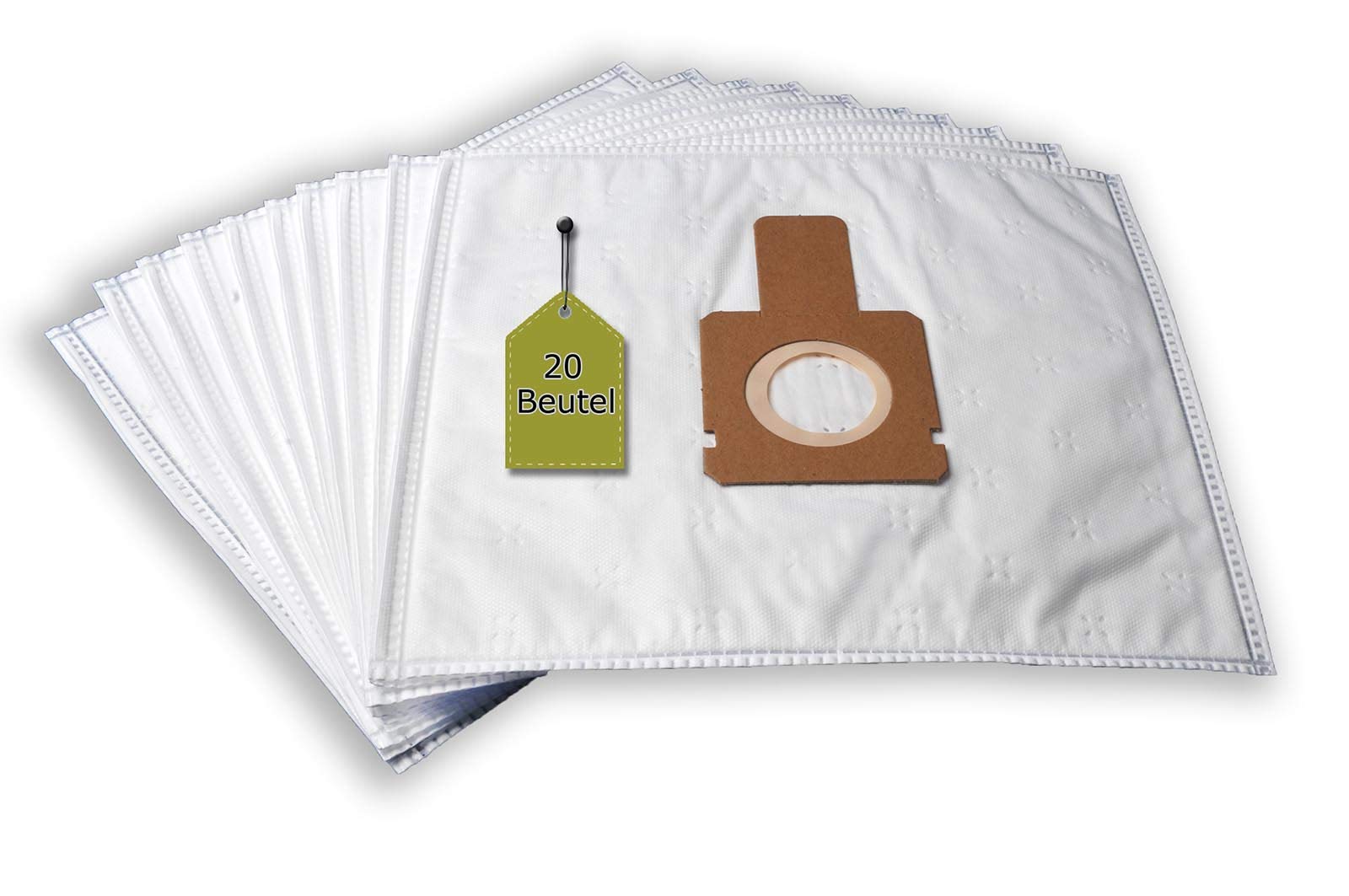 20 Sacchetti Per Aspirapolvere Per Fakir 3614003 1805 | + 4 Microfiltro + 4 Filtro Motore