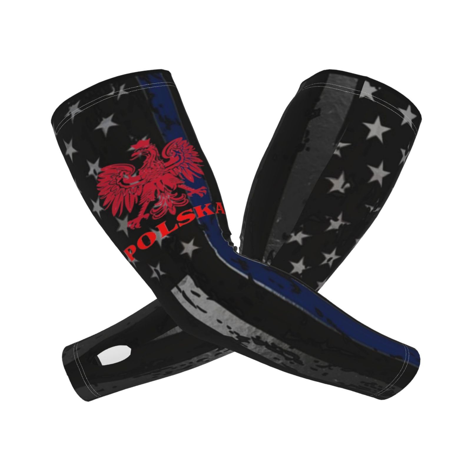 SwpWab Polska Polish Country Pride Sun-Defying Elegance Comfortable Cooling Arm Sleeves