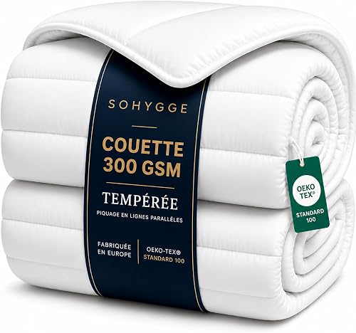 Couette enfant tempérée 140 x 200, 100 % microfibre SOHYGGE