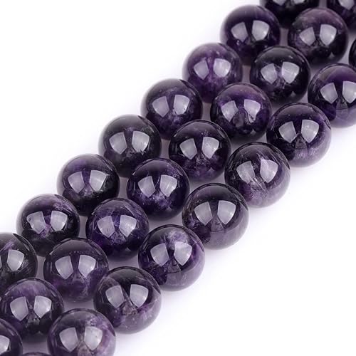 Miniatura 119 de GEM-Inside - Cuentas sueltas de ágata india natural de 0.157 pulgadas (0.157 in) con cuentas redondas de cristal energético para hacer joyas, 15