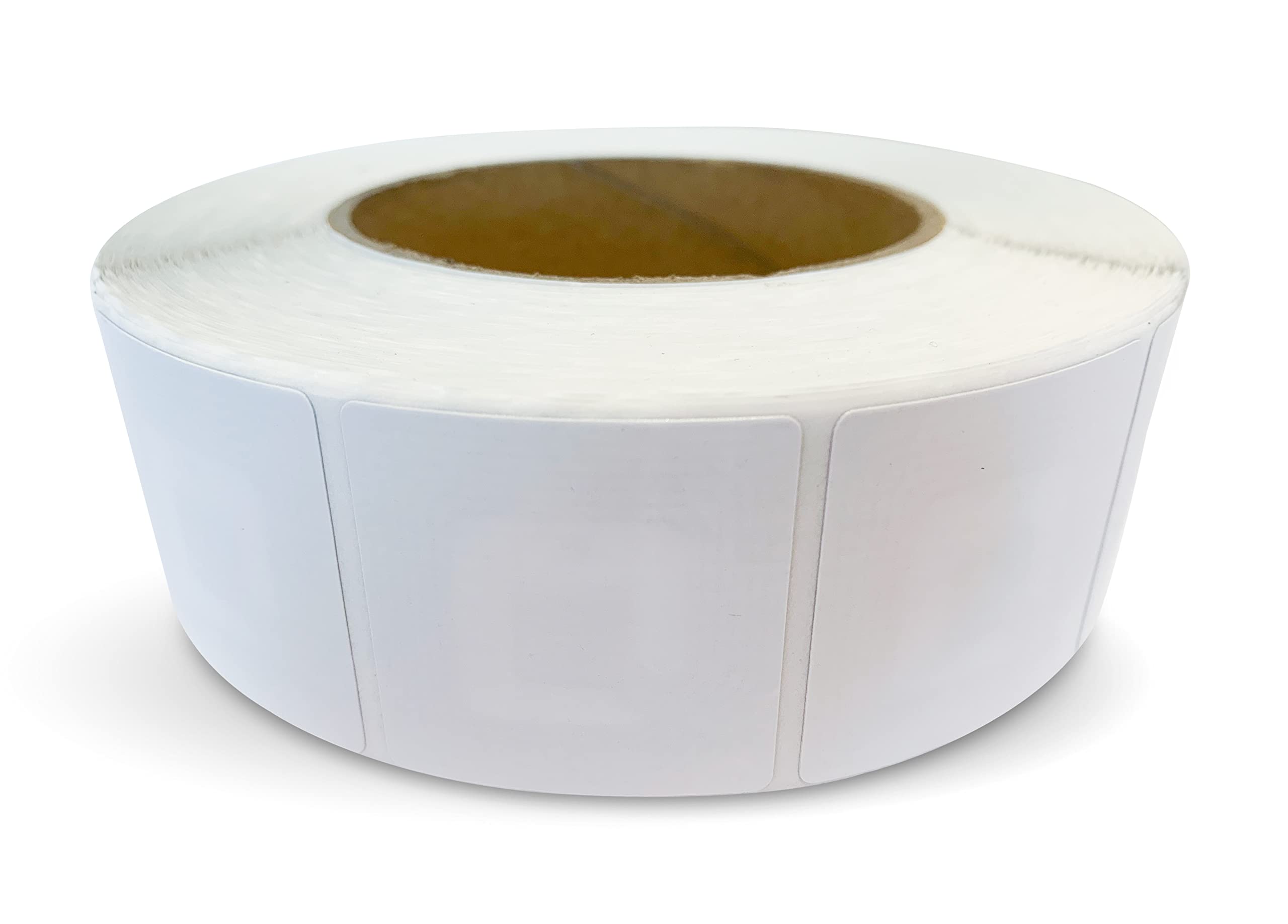 1000 unidades etiqueta antirrobo de 4 cm x 4 cm, color blanco, radio frecuencia, 8,2 MHz, etiquetas autoadhesivas, contra el hurto, compatible con sistema de detección de RF por ShopControl