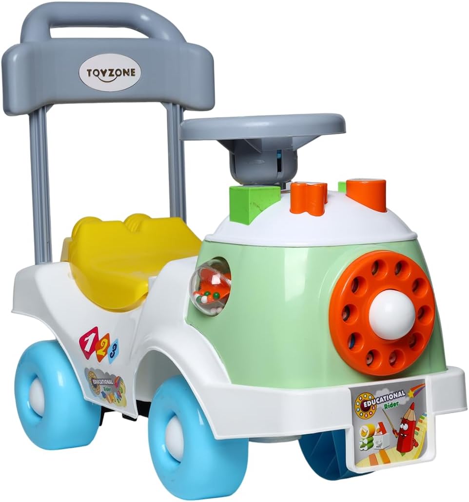 TOYZONE Educational Rider Ride on for Kids